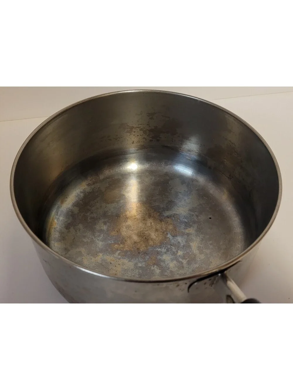 Vtg Revere Ware 2 Quart  Qt Copper Bottom Sauce Pan Pot Rome, NY USA *No Lid